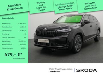 Skoda Leasingangebot: Skoda Kodiaq DSG Sportline LED DCC ACC CANTON AHK KAM