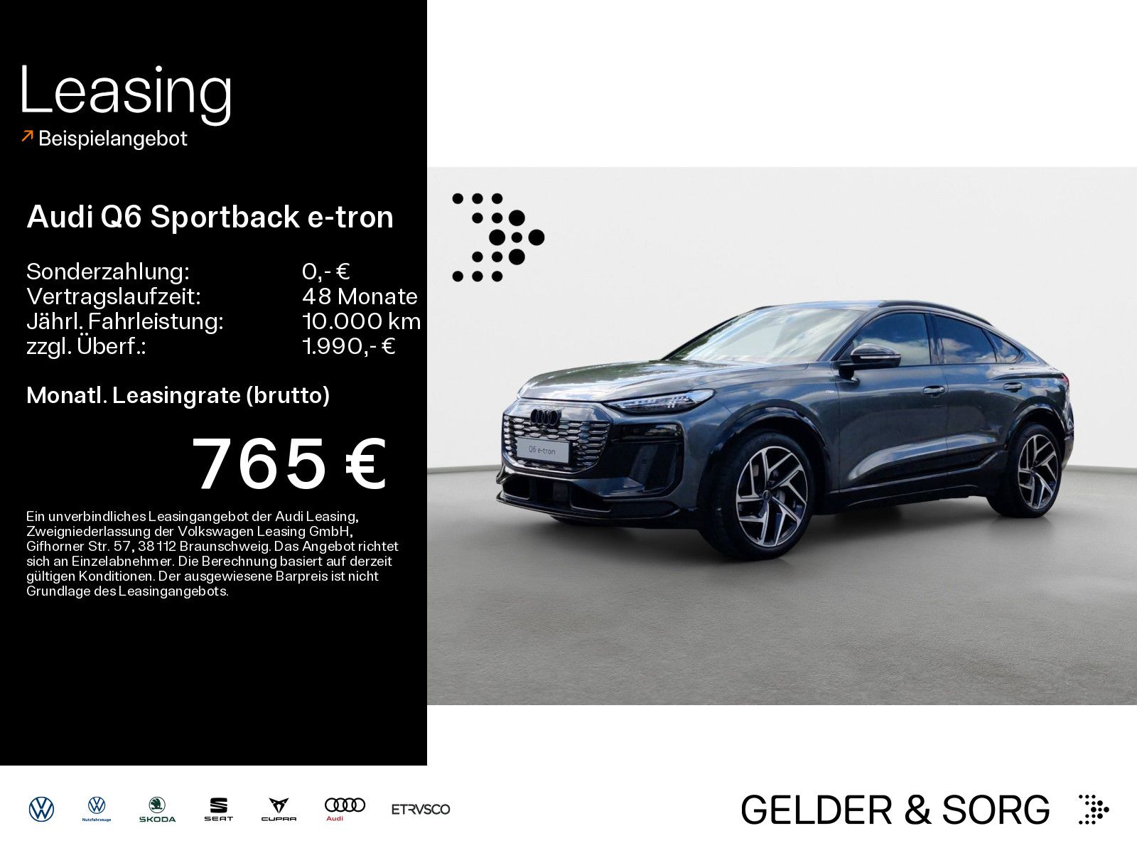 Audi Q6 Sportback e-tron performance TechPro*Exp+*Air
