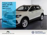 Volkswagen T-Cross 1.0 TSI GOAL LED RFK SHZ ACC App-Connect - VW T-Cross Leasingangebote für Privatpersonen