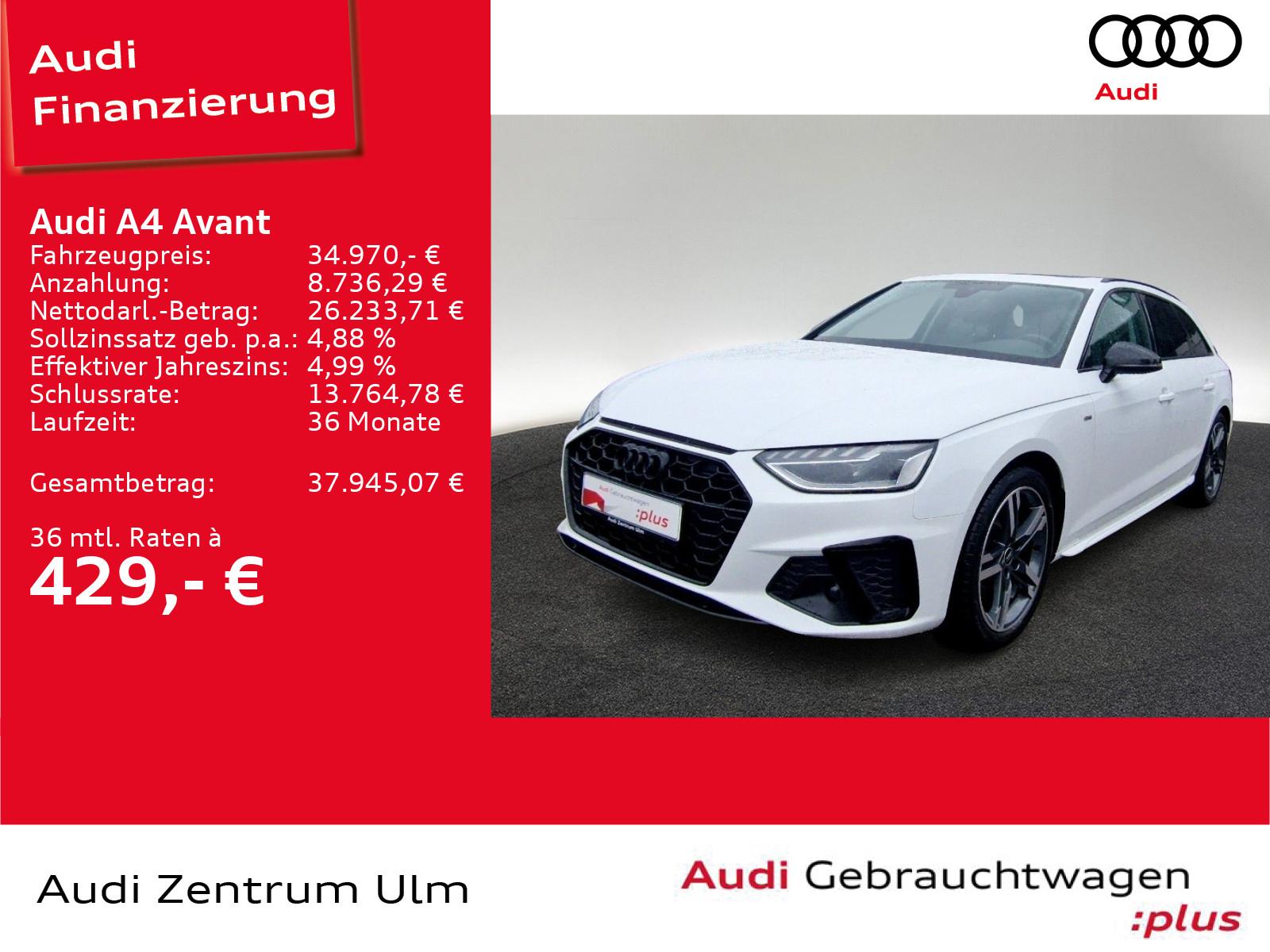 Audi A4 Avant S line 35 TFSI S tronic PANO AHK KAM