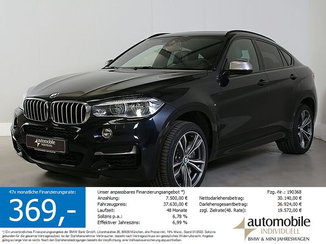 BMW X6 M50d M Sportpaket LED AHK ACC HuD H&K Stauas