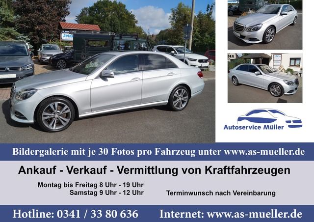 Mercedes-Benz E 350 CDI 4-Matic Leder-Sitzlüft.-Dach-Sitzh-AHK