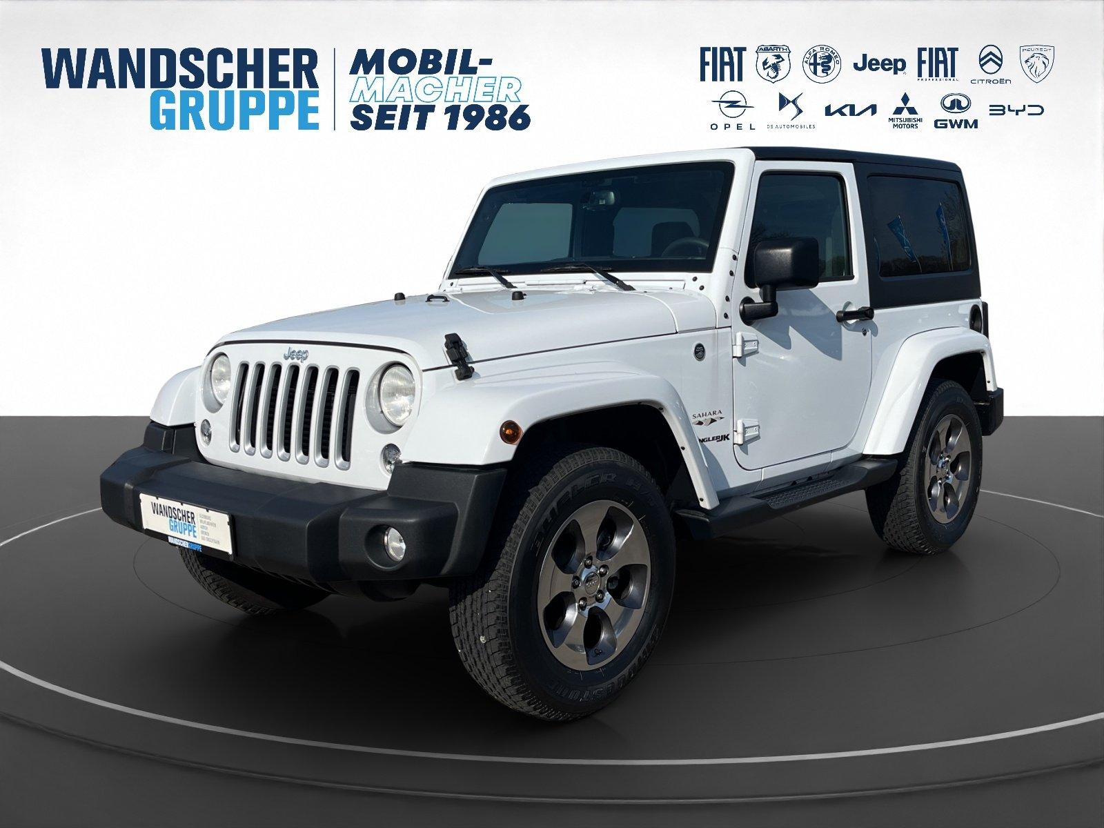 Jeep Wrangler 2.8 CRD Sahara AHK+SHZ+LM+Leder+Tempoma