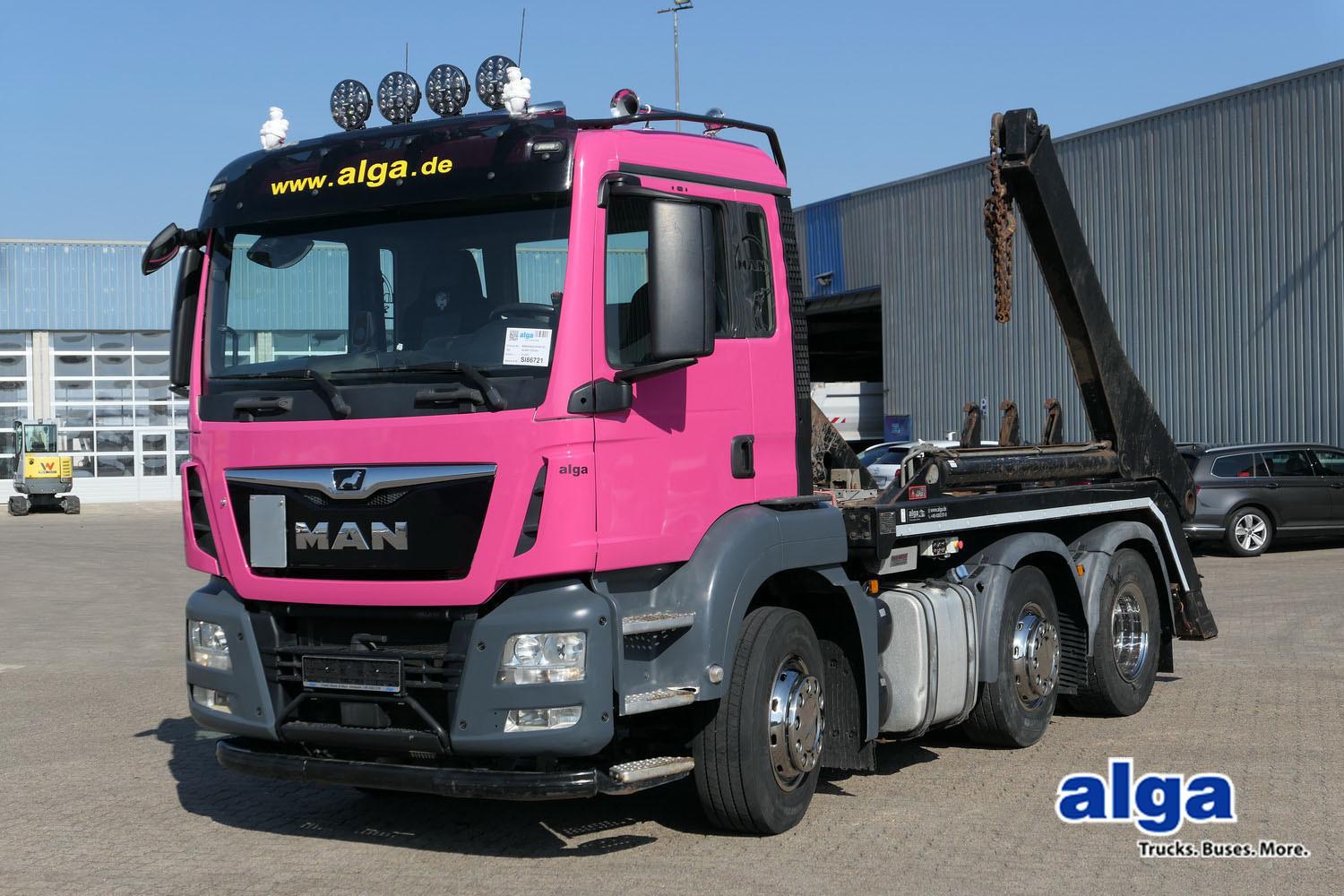 MAN 26.460 TGS 6x2, Multilift Futura 18, Lenk-Lift