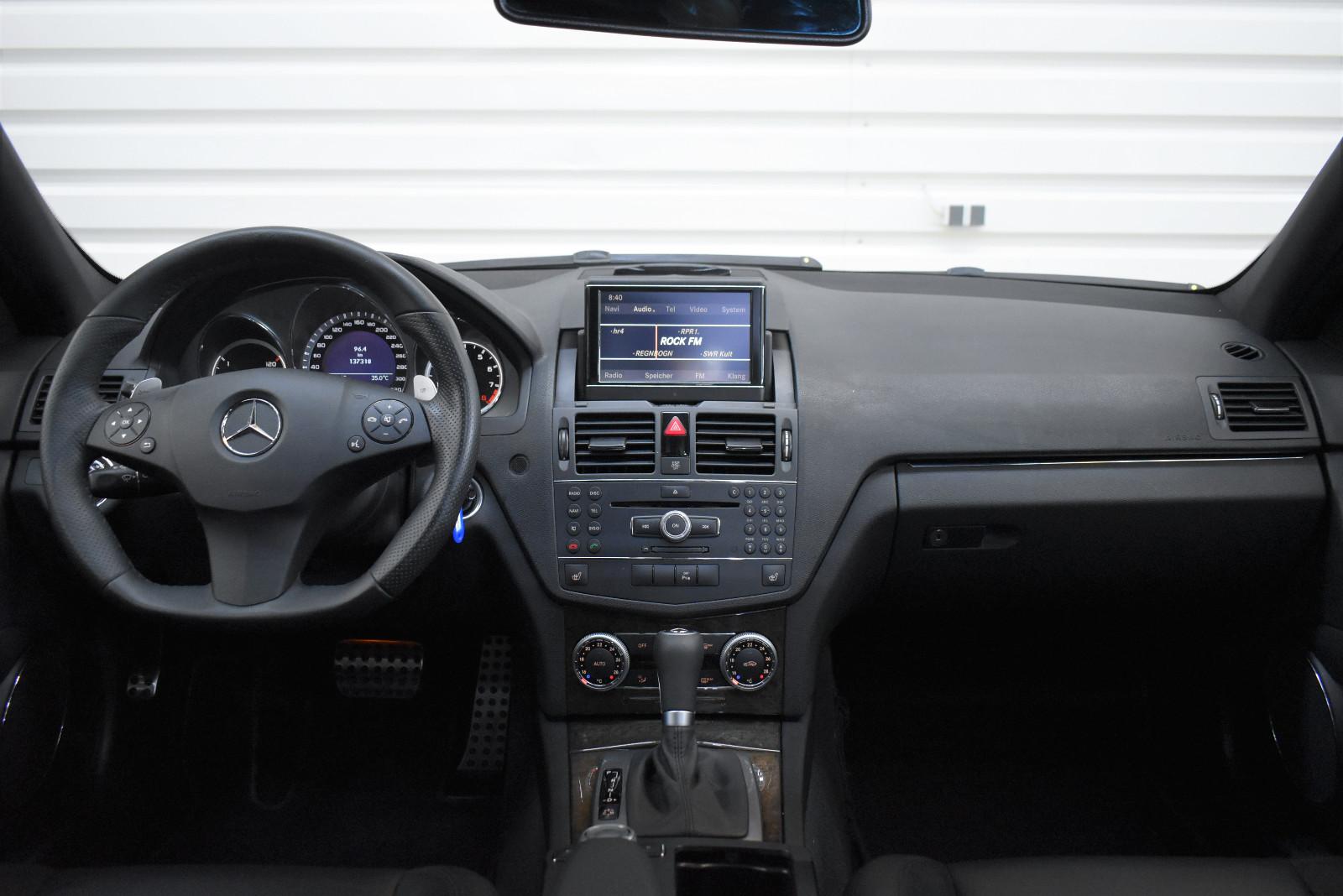 MERCEDES-BENZ C63 AMG V8 6.2 457ch BVA Toit ouvrant Sièges chauffants cuir