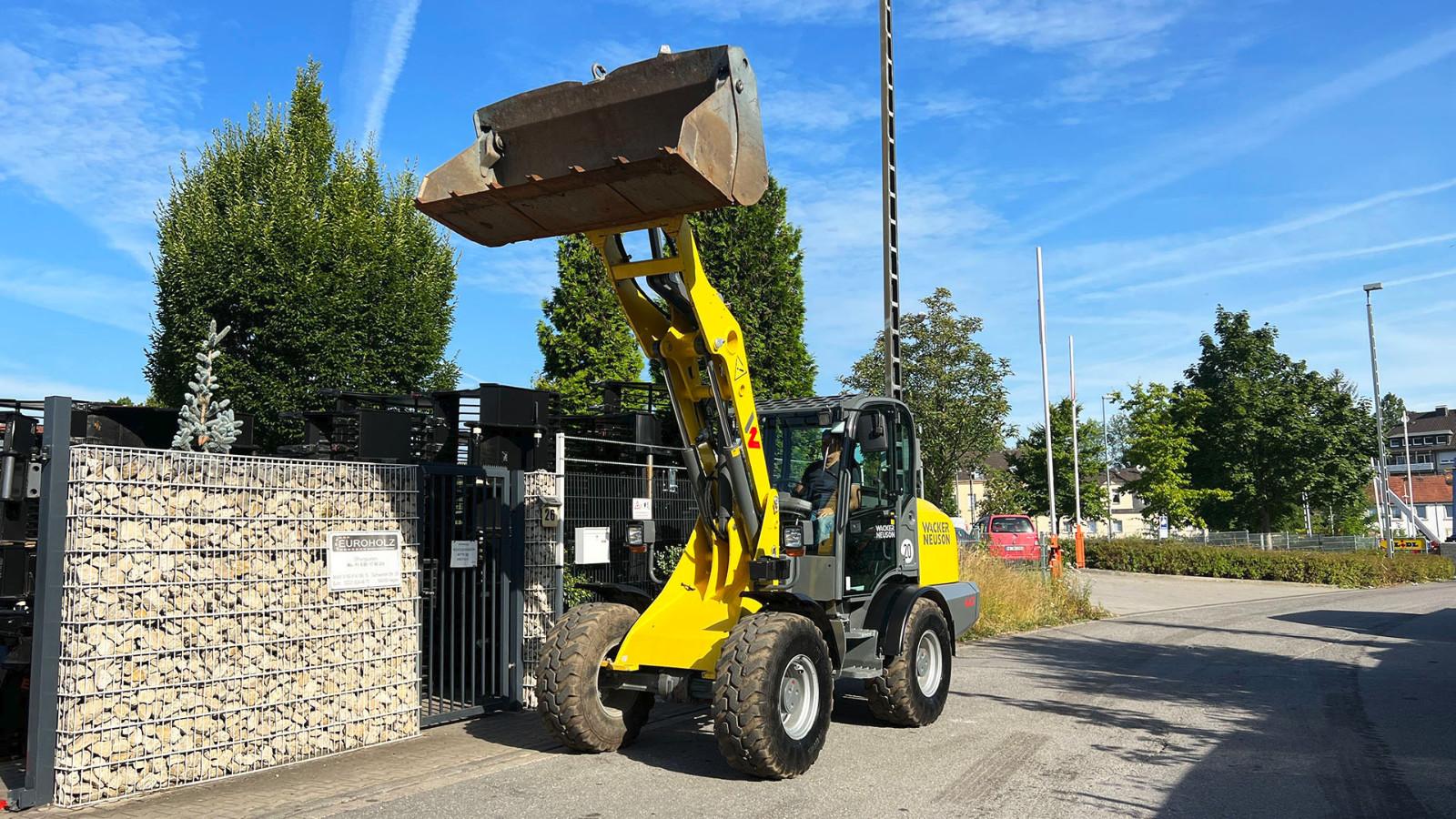 Wacker WL 60 Hydr Klappschaufel , nur 865 Bh