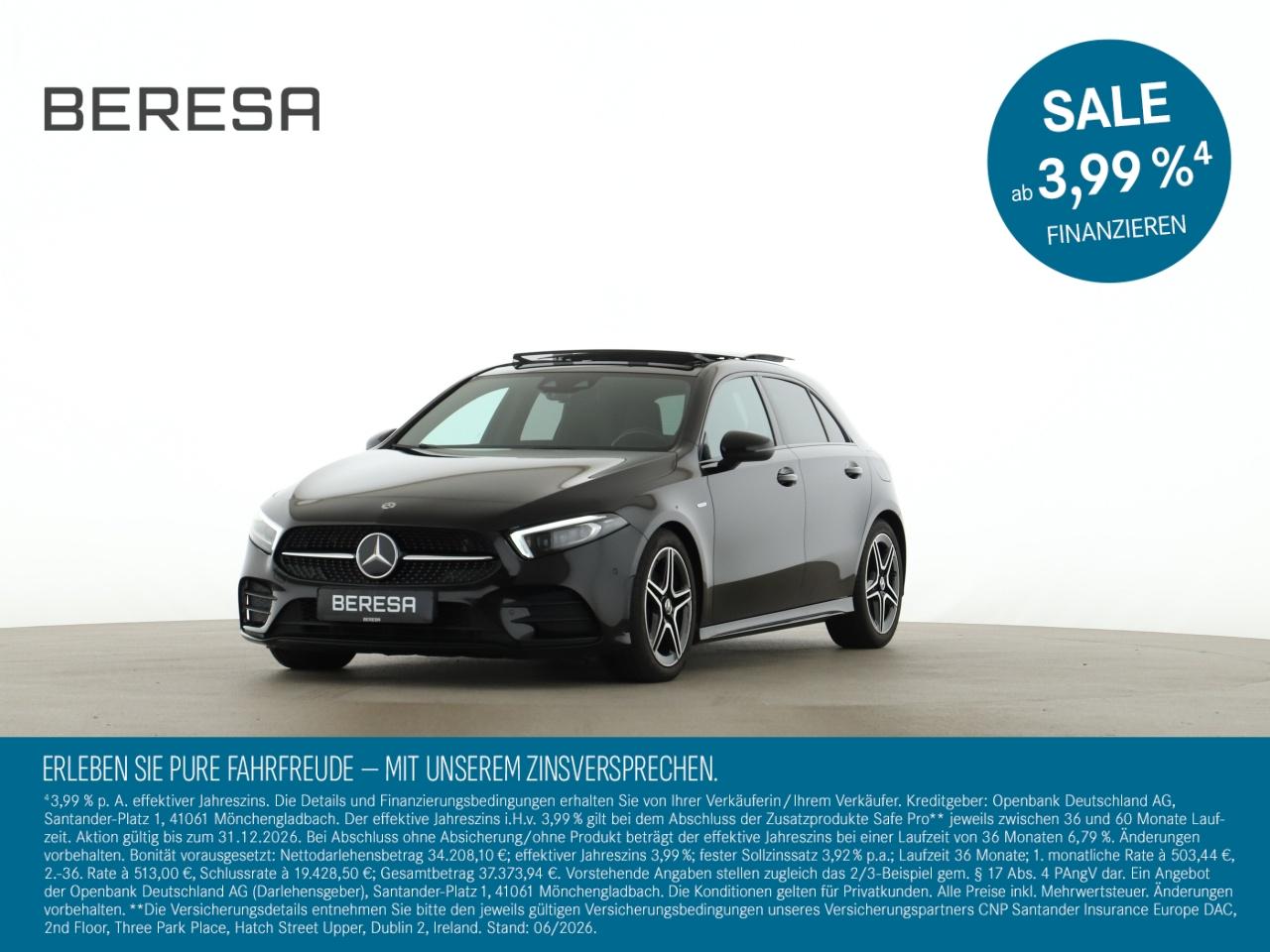 Mercedes-Benz A 200 d AMG Night MBUX Pano Distronic Kamera LED