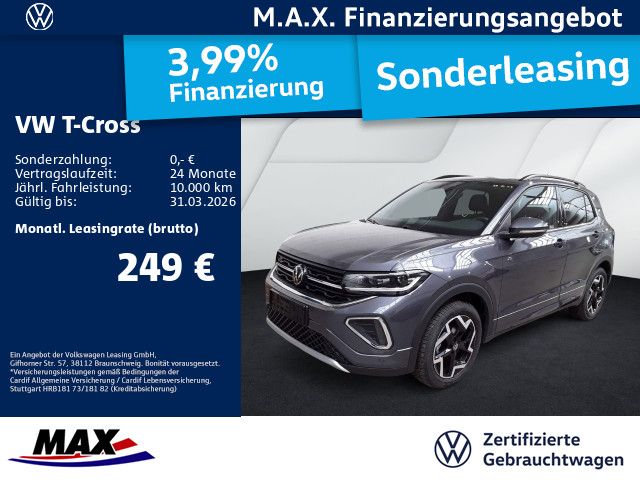 T-Cross 1.5 TSI DSG R-LINE LED+KAMERA+AHK+PDC+DC
