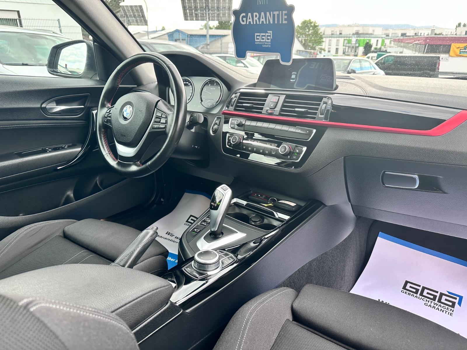 BMW 218 d Coupe Sport Line Navi SitzHz PDC LED 1.Hand, миниатюра 10