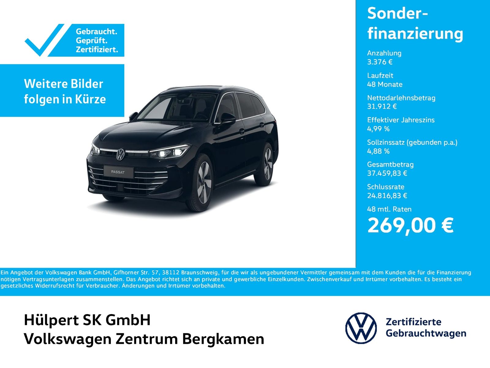 Volkswagen Passat Variant 2.0 ELEGANCE AHK 360°CAM ACC NAVI foto 1