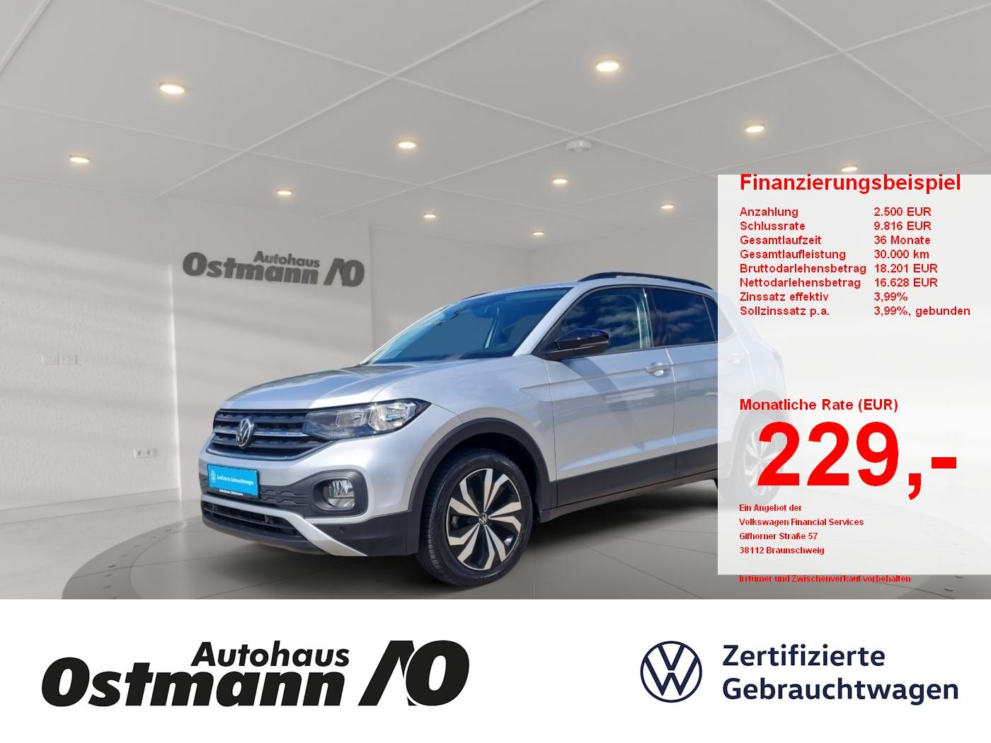 Volkswagen T-Cross 1.0 TSI Life Matrix 2xKlima KlimaA LM