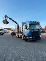 Scania R490 6x4LL*Loglift135Z*Greifersäge*Ret*neuwertig - Scania LKWs