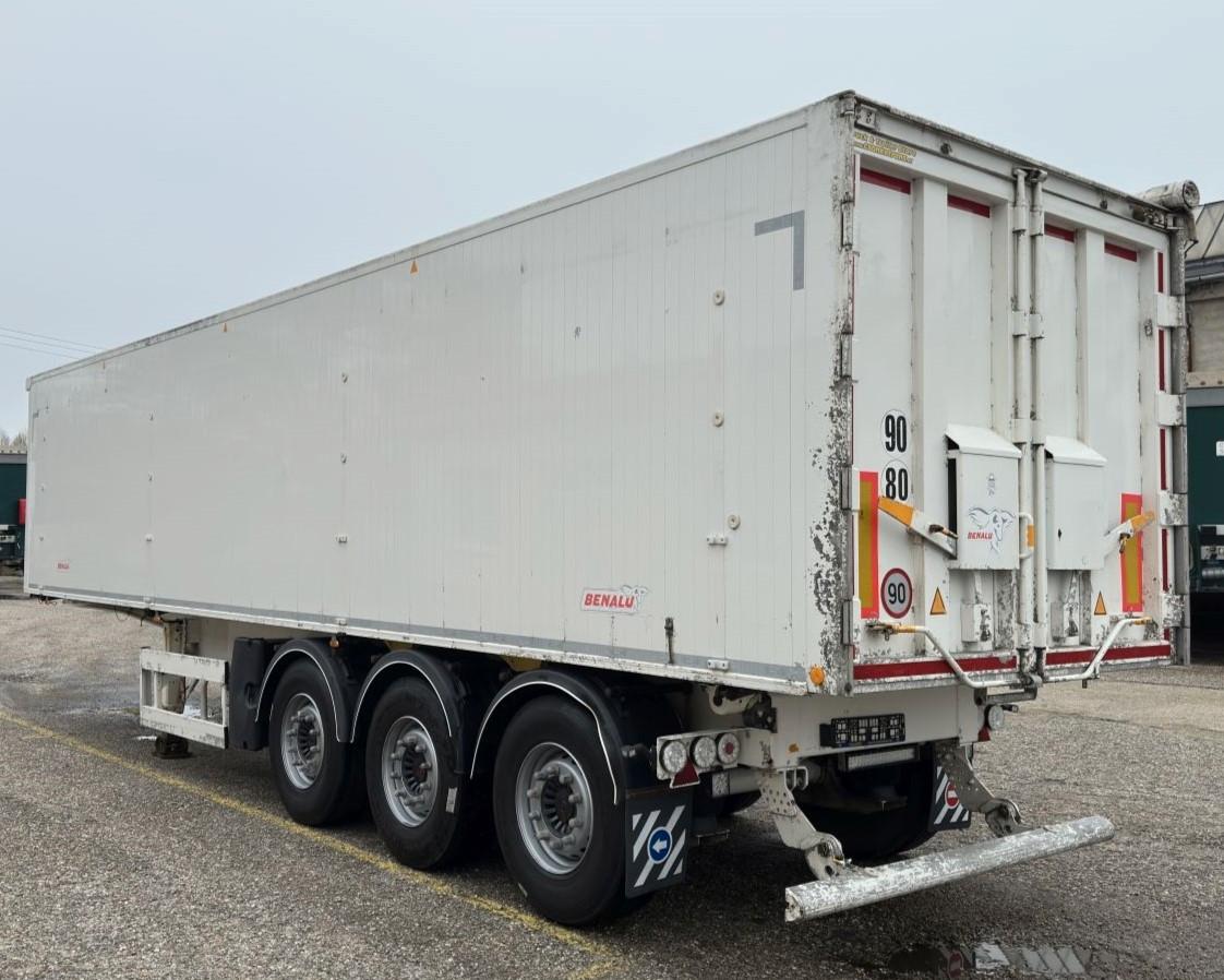 Benalu OPTILINER 106*LIFTING AXLE*50 m3*Full ALU*6240kg