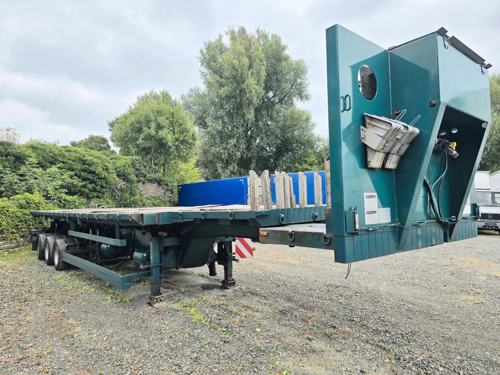 Kempf Lowliner/Blechlader/Schräglader/hydr.verstel/TOP