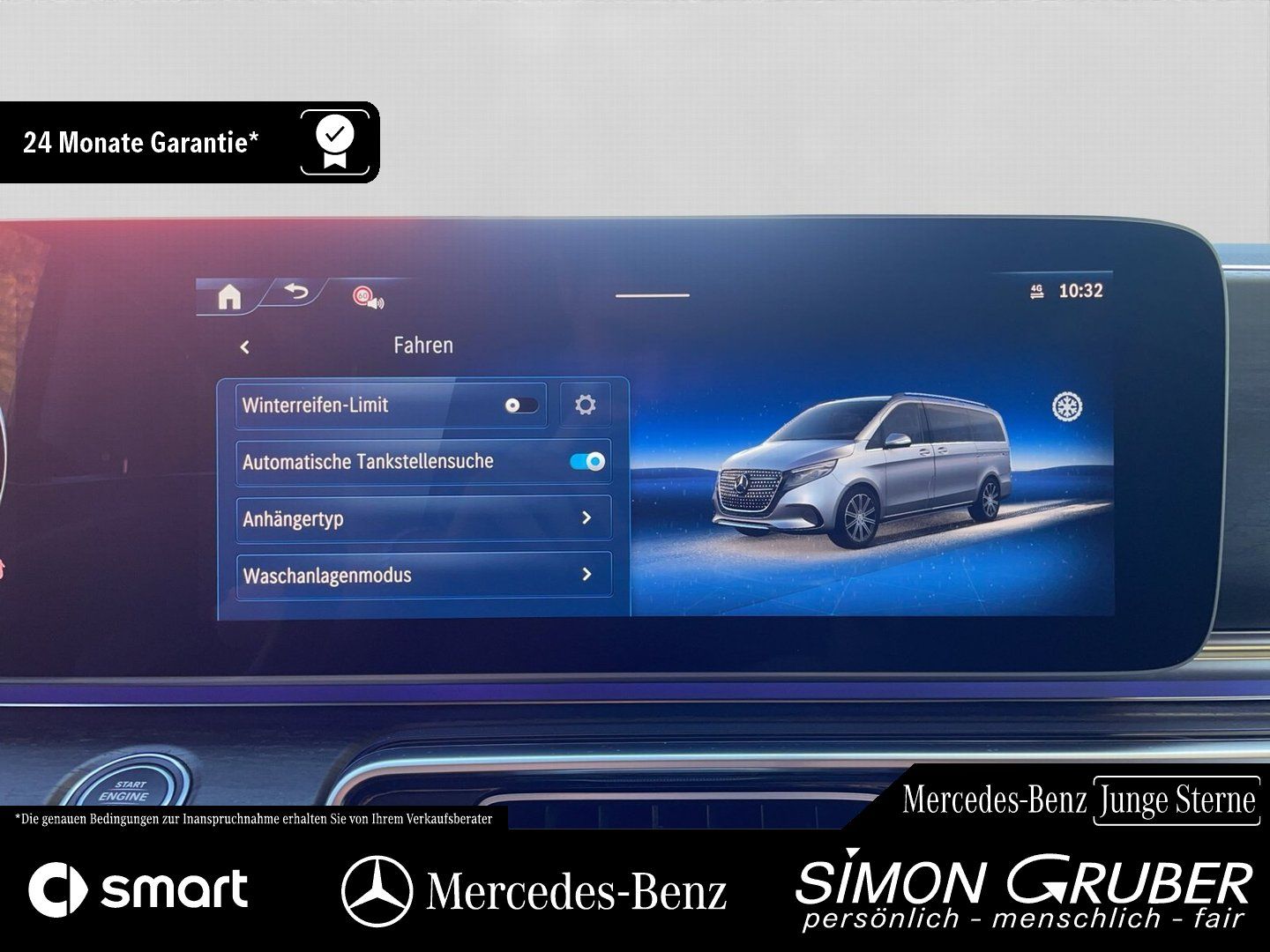 Fahrzeugabbildung Mercedes-Benz V 300 d Avantgarde lang 18Zoll elTüren 7 Sitze