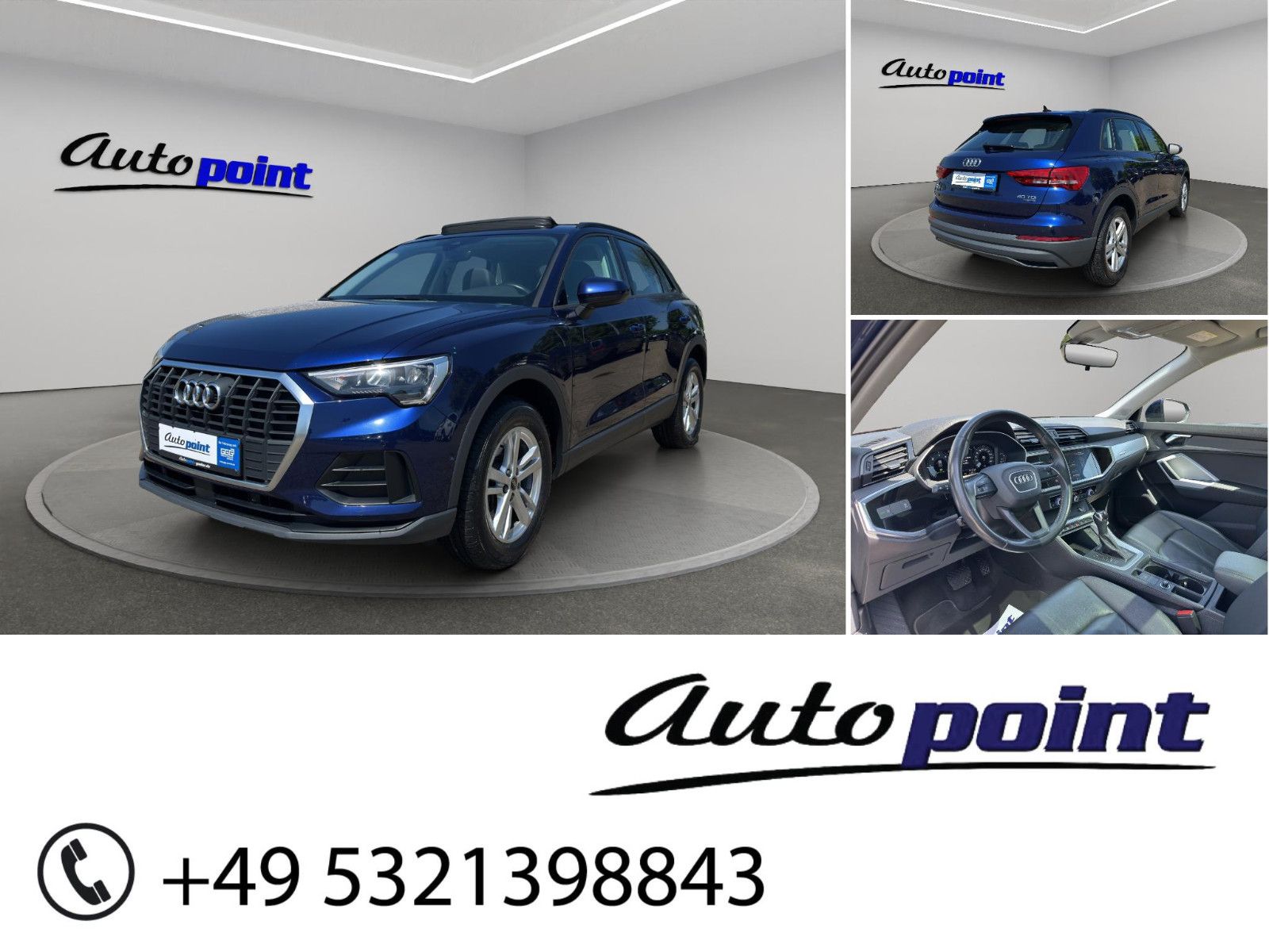AUDI Q3 40 TDI quattro PANO LEDER VIRTUAL
