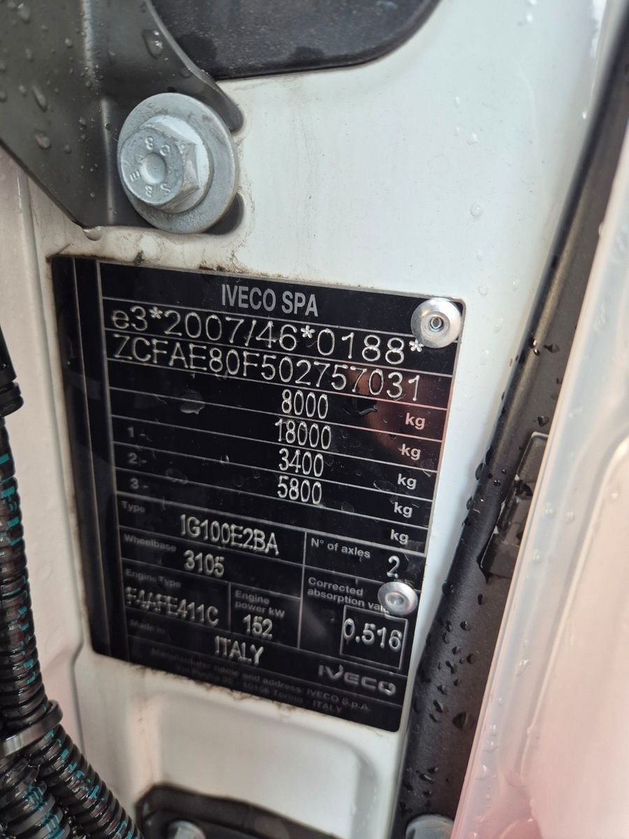 Fahrzeugabbildung Iveco Eurocargo ML80E21 Meiller 2x AHK 3 Sitze Klima