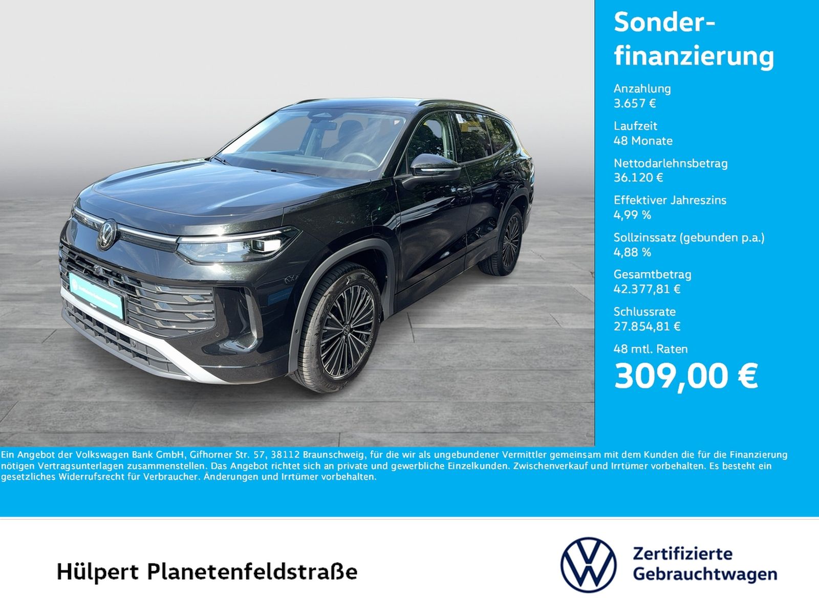 Volkswagen Tayron 1.5 HYBRID ELEGANCE 360°CAM ACC LM18 NAVI foto 1