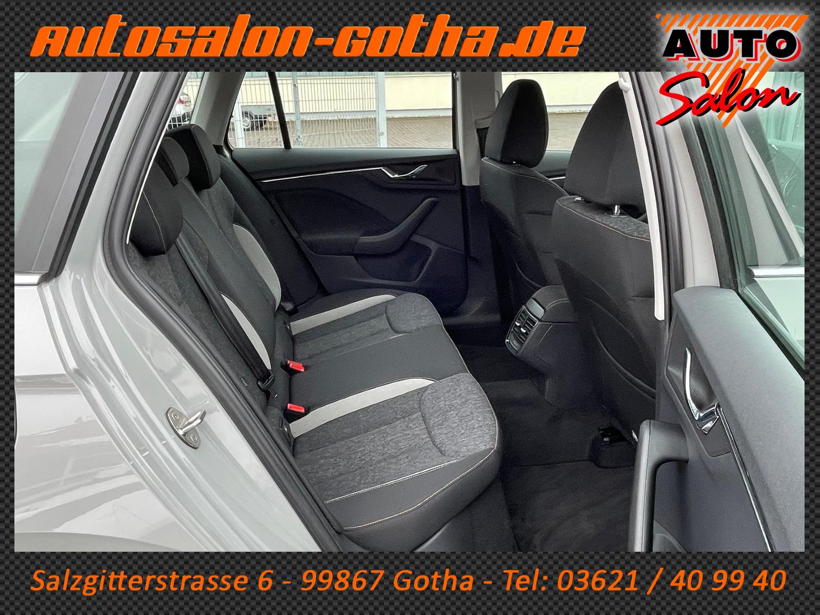 Skoda Kamiq TSI Style Stahlgrau LED+APP LANE SHZ SHEFT, миниатюра 9