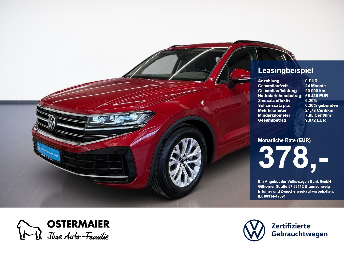 Volkswagen Touareg ELEGANCE 3.0TDI 231PS NP.99T AHK.STDHZG.