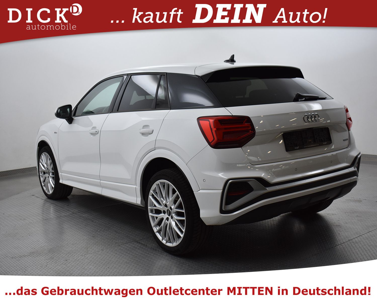 Fahrzeugabbildung Audi Q2 35d Quatt S LINE SPORT+NAVI+KAMER+LED+AHK+19"