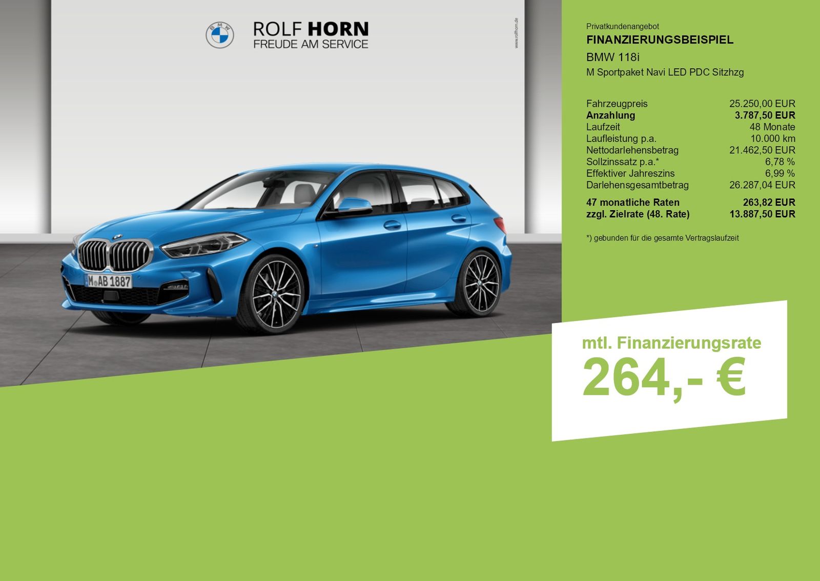 BMW 118i M Sportpaket Navi LED PDC Sitzhzg imagem 3