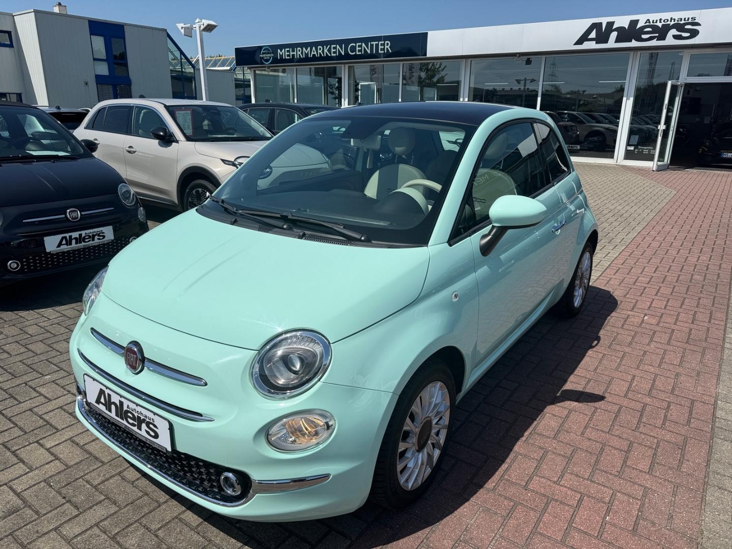Fiat 500 Lounge+NAVI+ALLWETTER+PANO+KLIMA+PDC+LICHTRE
