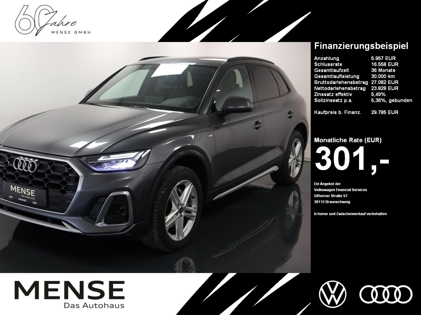 AUDI Q5 40 TDI quattro S tronic S line AHK|ACC|LED|LM