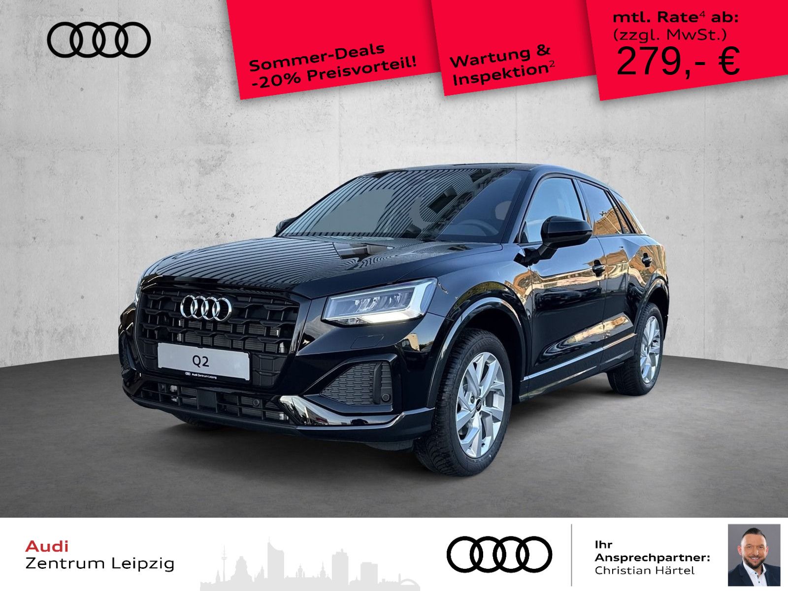 Audi Q2 advanced 35 TFSI AHK*All-Season*17*Sitzhzg.**
