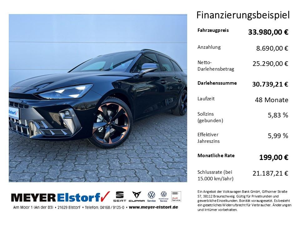 Cupra Leon Sportstourer 1.5 eTSI DSG - LED NAVI KAMERA