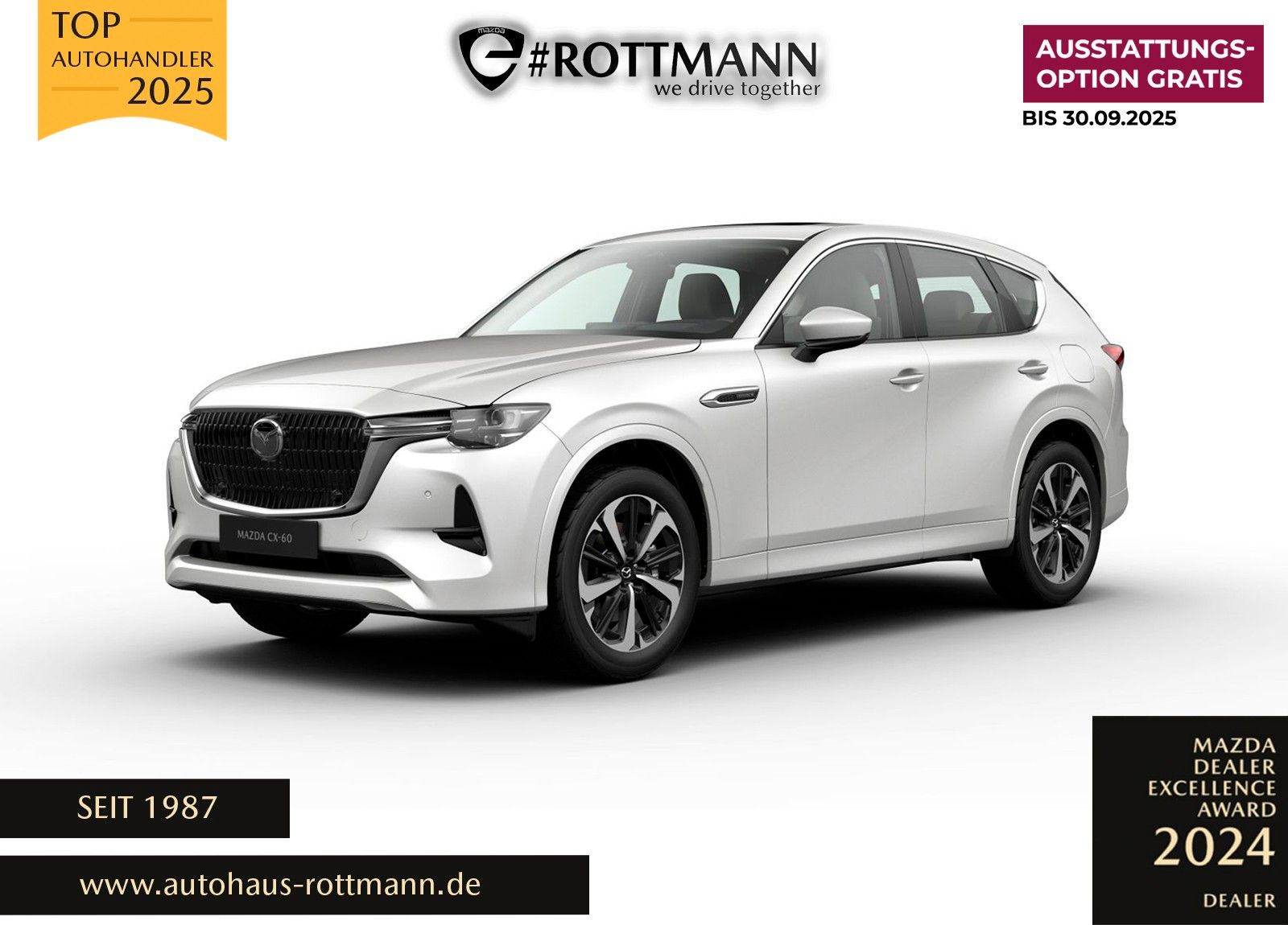 Mazda CX-60 2025 Plug-In PHEV 327ps Aut. AWD Takumi