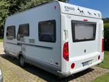 Knaus Azur 450 FU, Wohnwagen mit viel Zubehör, autark - Knaus Azur
