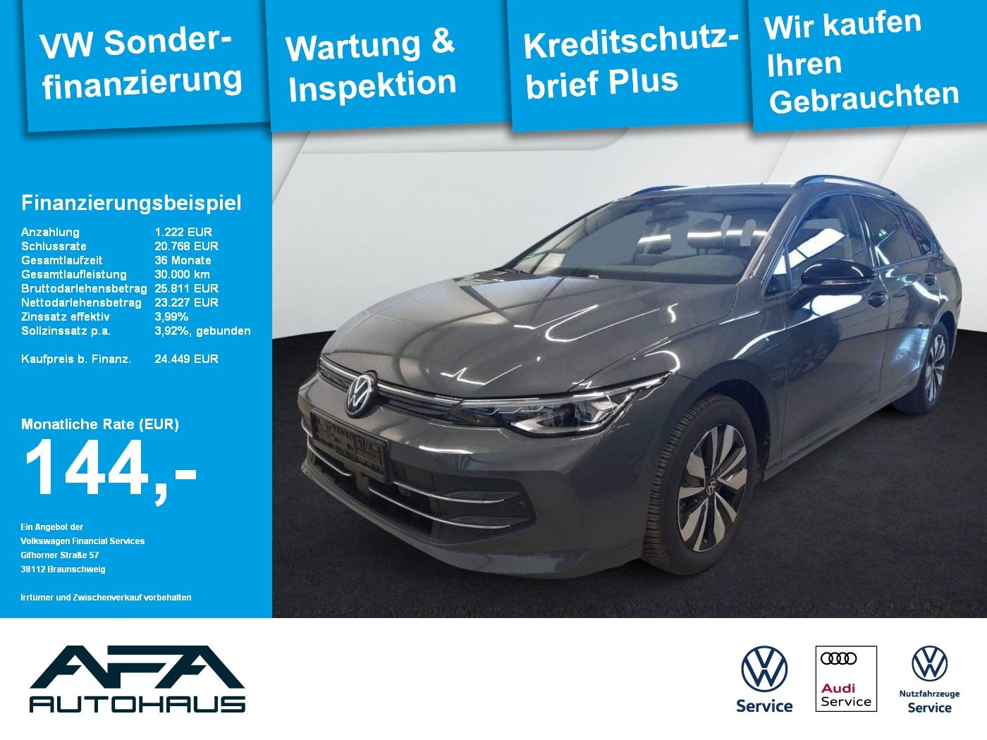 Volkswagen Golf VIII Variant 1.5 TSI GOAL AHK*Navi*LED*RFK