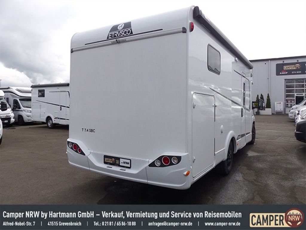 ETRUSCO T-Modell Base 7.4 SBC Multimedia+Markise+Isofix