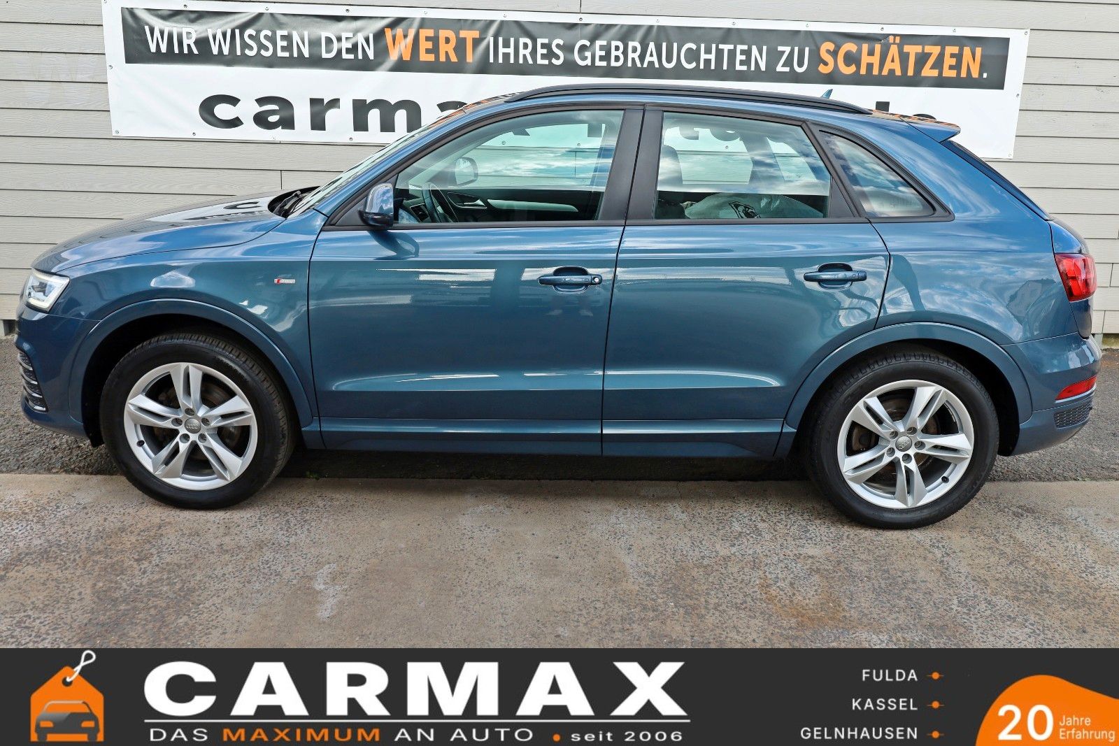 Fahrzeugabbildung Audi Q3 S Line, Navi,LED,Keyless,PDC,SH,AHK SR+WR
