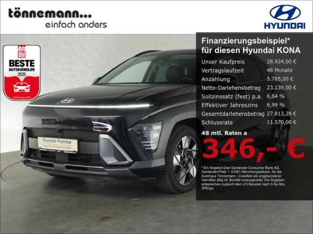 KONA HEV PRIME DCT+VOLL LED+NAVI+360 GRAD KAMERA