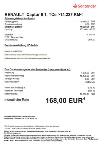 Fahrzeugabbildung Renault Captur II Business >14.227KM/AUT/NAV/LED<