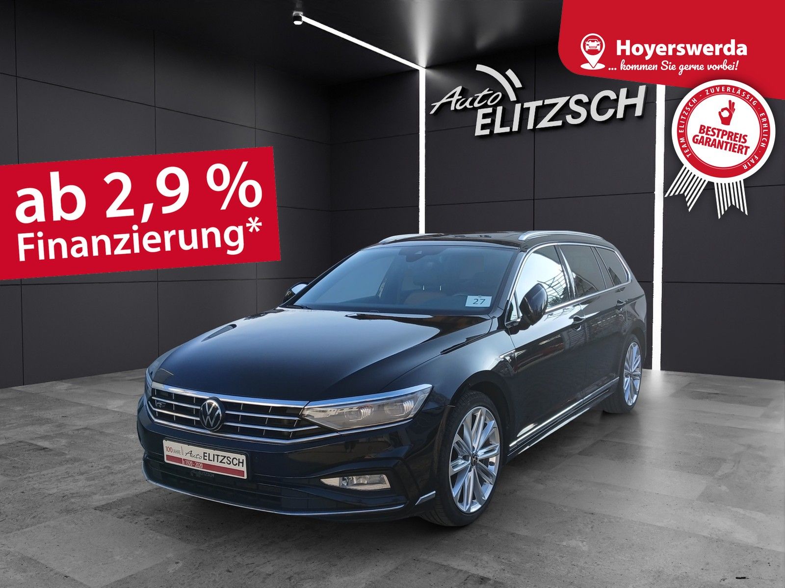 Fahrzeugabbildung Volkswagen Passat Variant TDI R-Line DSG Matrix AHK Navi Le