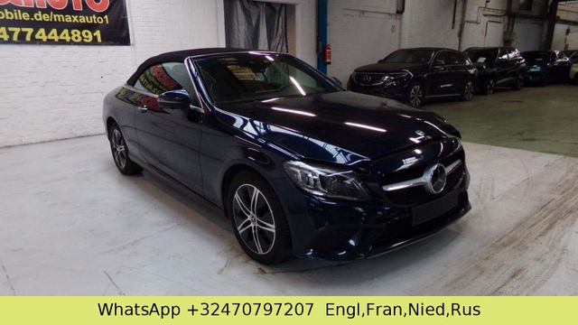 Mercedes-Benz C 220d  Cabrio, 4MATIC, AUTOMATIC,LED,360°,1HAND