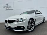 BMW 420i Coupe Sport Line*Bi-XENON*NAVI*1.HAND*AHK* - weiße BMW 420