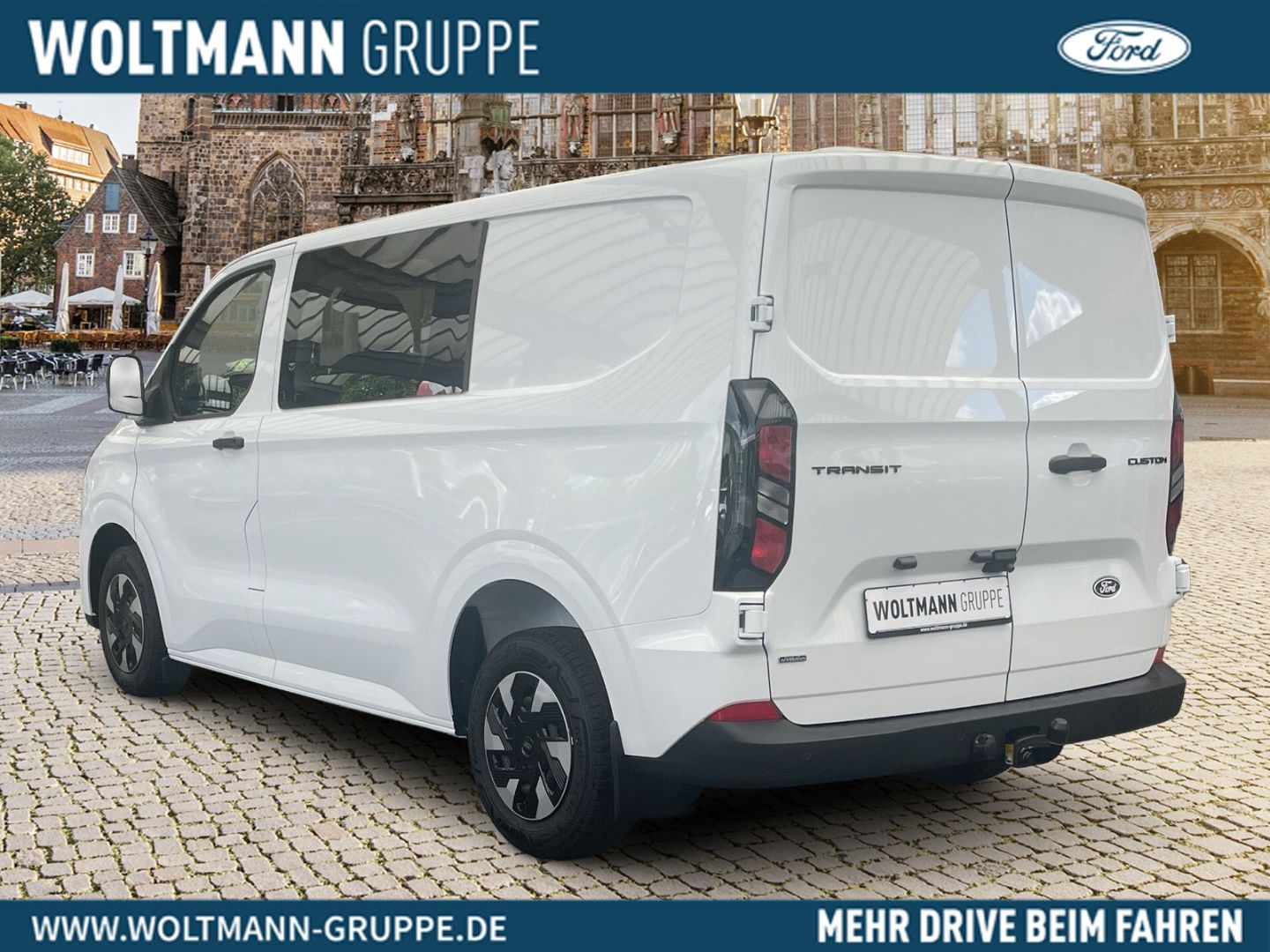Fahrzeugabbildung Ford Transit Custom DOKA Top Deal 0 Prozent Zinsen un