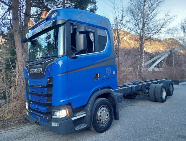 Scania S580 B  V8, 6x2, Euro 6, Fahrgestell 7.70m