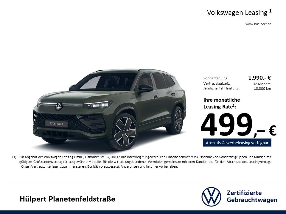 Volkswagen Tayron 1.5 HYBRID R-LINE BLACK STYLE AHK 360°CAM foto 3