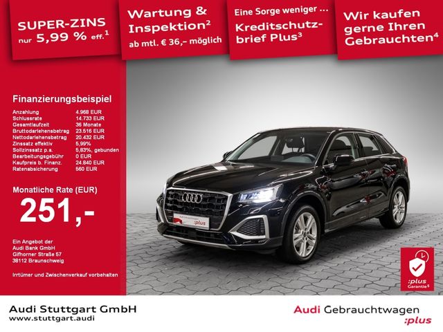 Audi Q2 30 TFSI advanced LED Sitzheizung