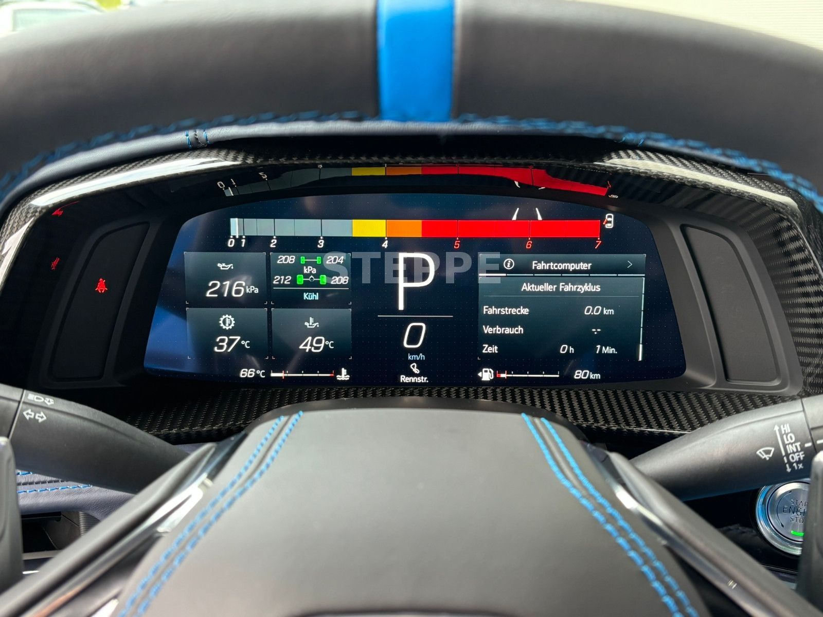 Corvette C8 Stingray Convertible 3LT Europamodell STEPPE