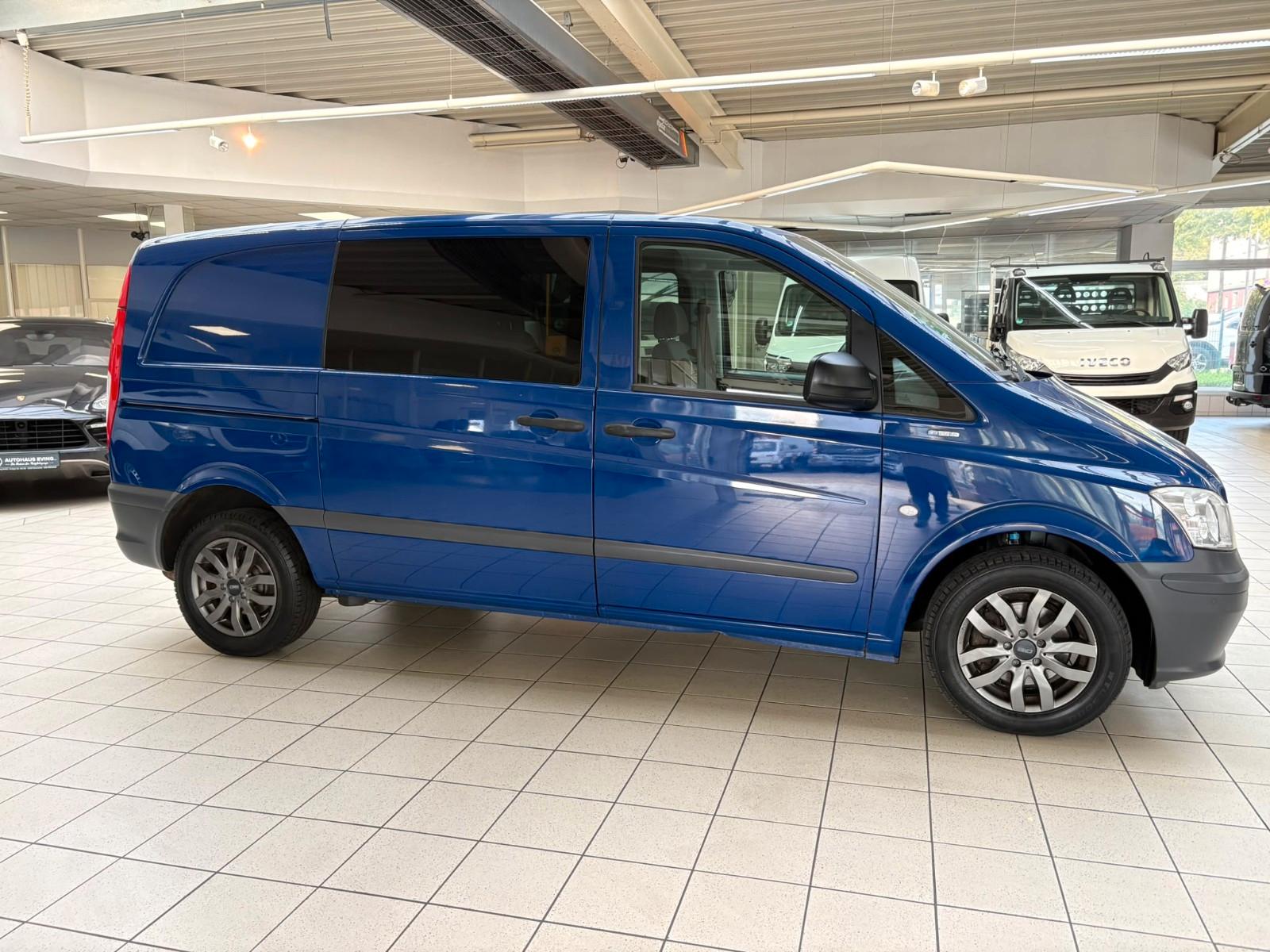 MERCEDES-BENZ VITO 113 CDI 136ch MIXTO 5 PLACES - GPS - ATTELAGE - RADARS DE STATIONNEMENT AVANT/ARRIÈRE - CLIMATISATION - CHAUFFAGE AUXILIAIRE
