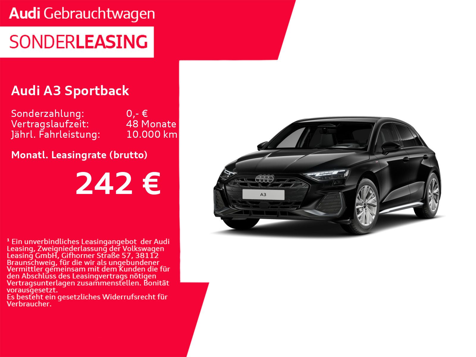 Audi A3 Sportback S line 35 TFSI S tronic HUD*RFK*ACC