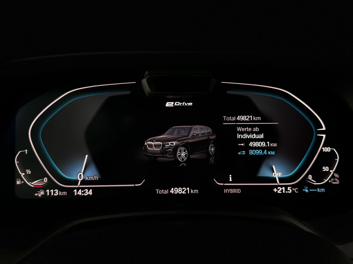 Fahrzeugabbildung BMW X5 xD45e M Sport Laser 360°HUD DAB H/K Komfort