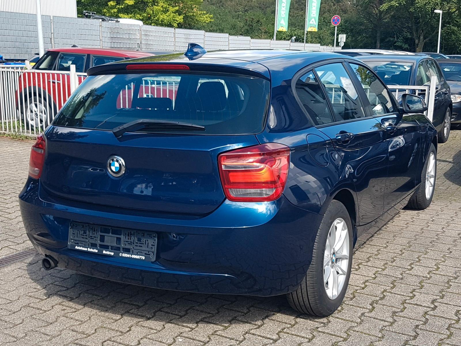 BMW 116i Automatik 1.Hand eGlasdach Navi Sitzheizg.