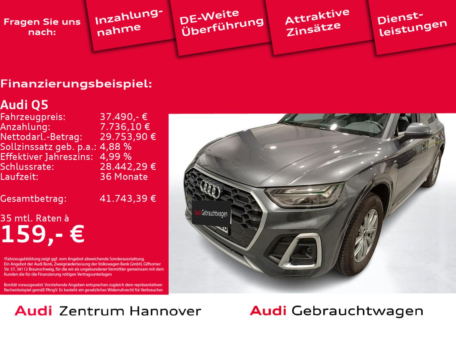 Audi Q5 S line 40 TDI quattro S line AHK virtual DAB